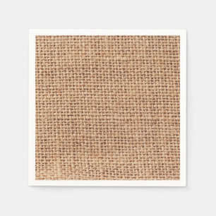Burlap Stof stijl Jute Look Servet