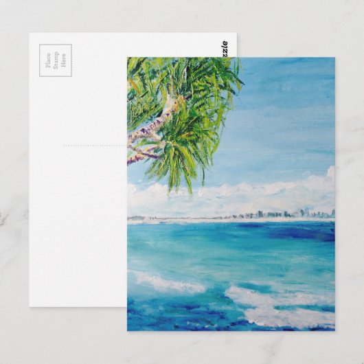 Burleigh Head Uitzichten Briefkaart (Voorkant / Achterkant)