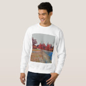 Burleigh Herfsten Verf Mannen Basis Sweatshirt (Voorkant volledig)