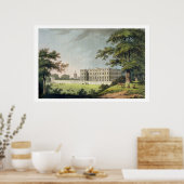 Burley, Rutlandshire (kleurenlitho) Poster (Keuken)