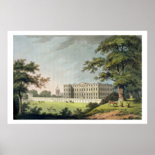 Burley, Rutlandshire (kleurenlitho) Poster