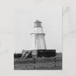 Burlington Breakwater Noord vuurtoren Briefkaart