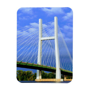 Burlington, Iowa Bridge naar IL Magneet