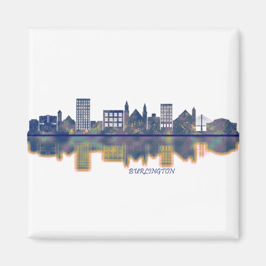Burlington Iowa Magneet (Voorkant)