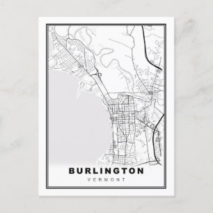 Burlington-kaart Briefkaart