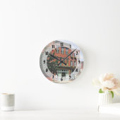 Burlington NJ - Straat in Historisch District Ronde Klok (Huis)