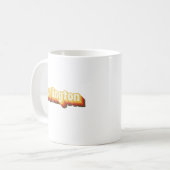 Burlington Retro  tekst Koffiemok (Voorkant links)