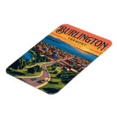 Burlington Verenigde Staten Magneet (Linkerzijde)