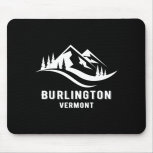 Burlington vermont bergen souvenir aandenken muismat