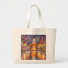 Burlington Vermont Boodschappentas Church Street & Grote Tote Bag