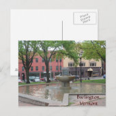 Burlington, Vermont Briefkaart (Voorkant / Achterkant)