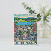 Burlington, Vermont Briefkaart (Staand voorkant)