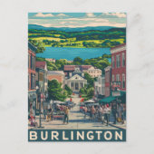 Burlington, Vermont Briefkaart (Voorkant)