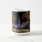 Burlington Vermont Church Street met kerst-mok Magische Mok (Midden)