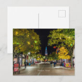 Burlington, Vermont cityscape-foto, Briefkaart (Voorkant / Achterkant)