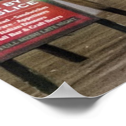 Burlington, Vermont cityscape-foto, Poster (Hoek)