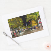 Burlington, Vermont cityscape-foto, Rechthoekige Sticker (Envelop)