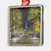 Burlington, Vermont cityscape Metalen Ornament (Links)