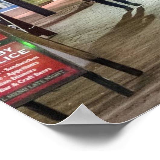 Burlington, Vermont cityscape, Poster (Hoek)