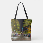 Burlington, Vermont cityscape Tote Bag (Achterkant)