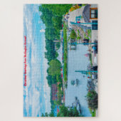 Burlington Vermont. Jigzaag Puzzle Legpuzzel (Verticaal)