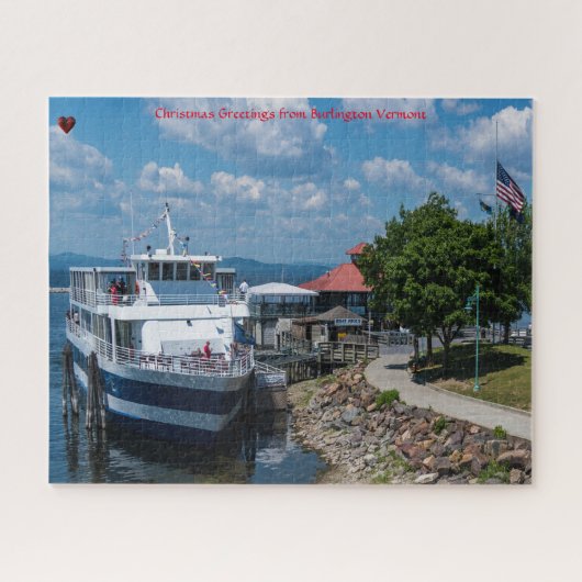 Burlington Vermont Jigzaag Puzzle Legpuzzel (Horizontaal)