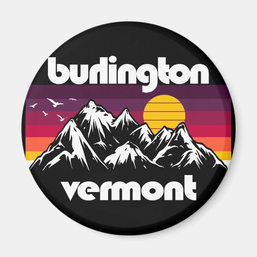 Burlington, Vermont Magneet (Voorkant)