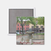 Burlington, Vermont Magneet (Voorkant / Achterkant)