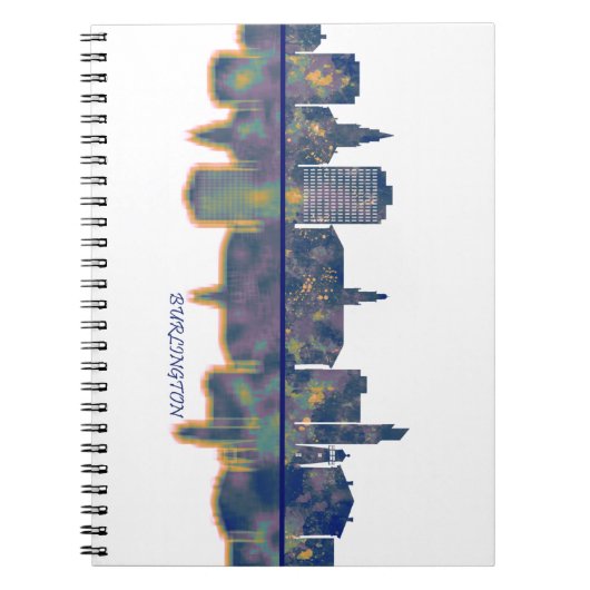 Burlington Vermont Notitieboek (Voorkant)