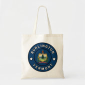 Burlington Vermont Tote Bag (Voorkant)