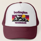Burlington, Vermont Trucker Pet (Voorkant)