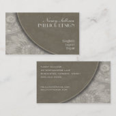 Burlington Visitekaartje (Voorkant / Achterkant)