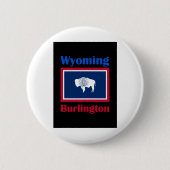 Burlington Wyoming Ronde Button 5,7 Cm (Voorkant)