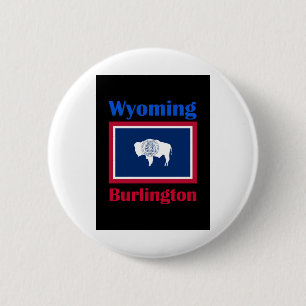Burlington Wyoming Ronde Button 5,7 Cm