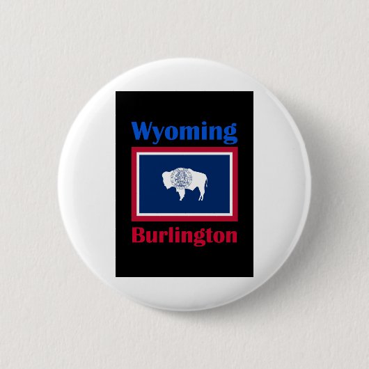 Burlington Wyoming Ronde Button 5,7 Cm (Voorkant)