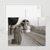Burlington Zephyr Trein, 1940 Briefkaart (Voorkant / Achterkant)