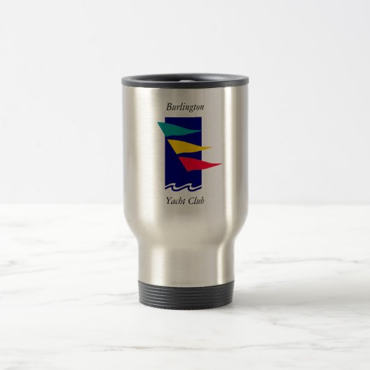 BurlingtonYacht Club Travel Mug Reisbeker (Center)