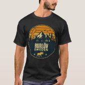 Burlöv, Zweden Sverige T-shirt (Voorkant)