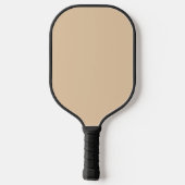Burly Wood Solid Color Pickleball Paddle (Achterkant)