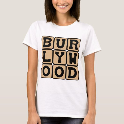 Burlywood, Kleur T-shirt (Voorkant)