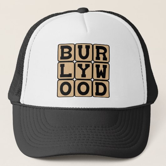 Burlywood, Kleur Trucker Pet (Voorkant)
