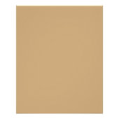 Burlywood (vaste kleur) perfect poster (Voorkant)