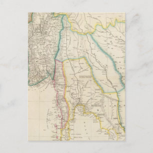 Burmah, Siam en Cochin China Briefkaart