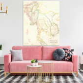 Burmah, Siam en Cochin China Canvas Afdruk (Insitu (Woonkamer))