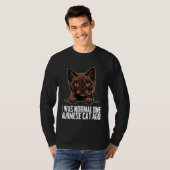 Burmese Burmeses Burmese cats 1 T-shirt (Voorkant volledig)