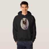 Burmese Cat Japanese Cherry Blossom Sakura Hoodie (Voorkant volledig)