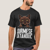 Burmese cataholic t-shirt (Voorkant)