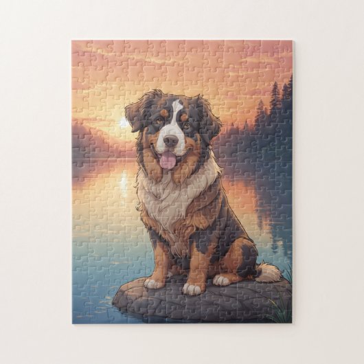 Burmese Mountain Dog Legpuzzel (Verticaal)