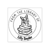Burmilla Cat, boek uit de bibliotheek van Rubberstempel (Afrduk)