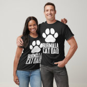 Burmilla cat dad t-shirt (Unisex)